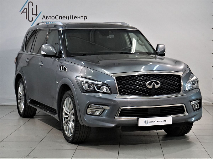 Infiniti QX80 2017 5.6 AT 4WD (405 л.с.) Серый 60883880 фото 2