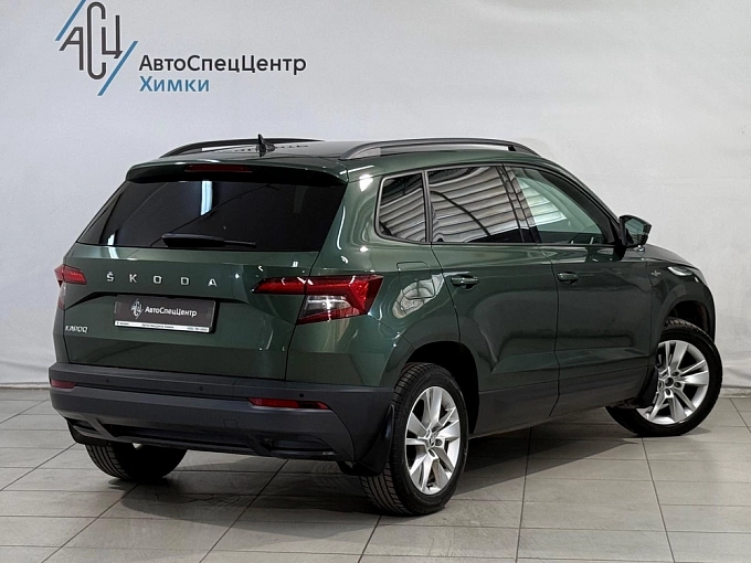 Skoda Karoq 2021 1.4 AT (150 л.с.) Зелёный 84398635 фото 2
