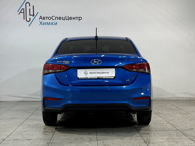 Hyundai Solaris 2017 1.6 AT (123 л.с.) Синий 65109144 фото 8