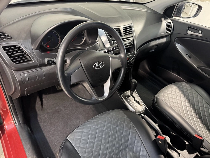 Hyundai Solaris 2014 1.4 AT (107 л.с.) Красный 84041014 фото 10
