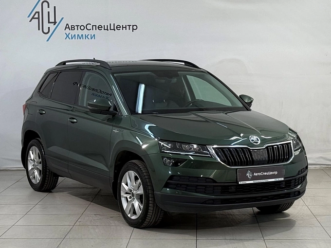 Skoda Karoq 2021 1.4 AT (150 л.с.) Зелёный 84398635 фото 14