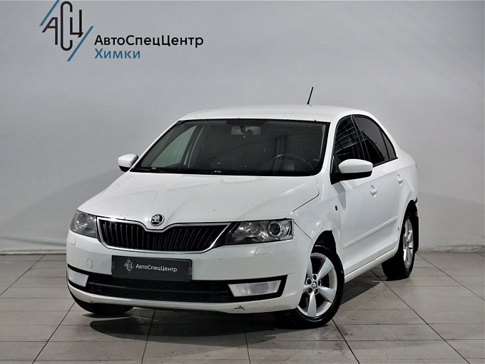 Skoda Rapid 2014 1.6 MT (105 л.с.) Белый 68022063 фото 1