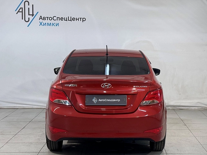 Hyundai Solaris 2014 1.4 AT (107 л.с.) Красный 84041014 фото 8