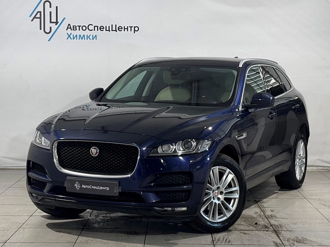 Jaguar F-Pace 2017 2.0d AT 4WD (180 л.с.) Синий 82708373 фото 1