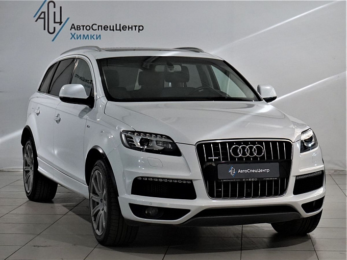 Audi Q7 2013 3.0d clean diesel AT 4WD (245 л.с.) Белый 60789831 фото 2