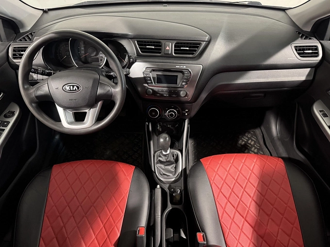 Kia Rio 2012 1.6 5MT (123 л.с.) Чёрный 83659356 фото 9
