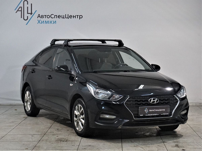 Hyundai Solaris 2018 1.6 AT (123 л.с.) Чёрный 69659973 фото 2