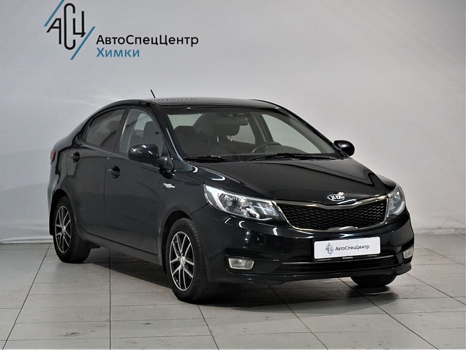 Kia Rio 2016 1.4 AT (107 л.с.) Чёрный 60254370 фото 2