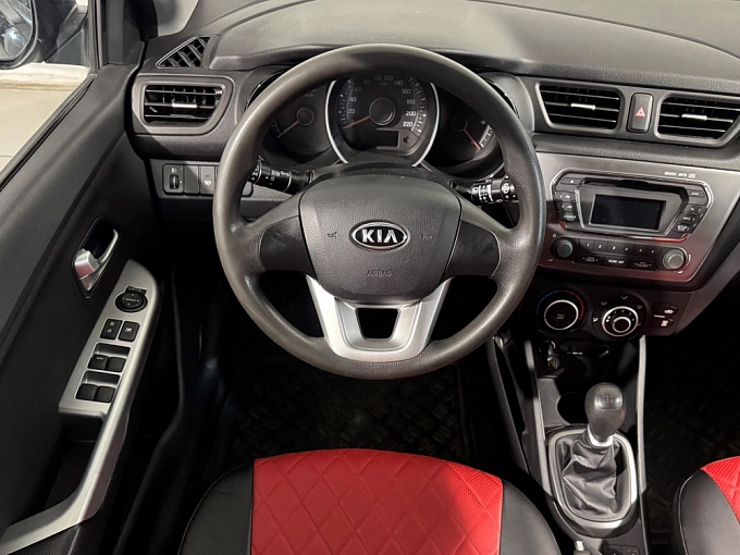 Kia Rio 2012 1.6 5MT (123 л.с.) Чёрный 83659356 фото 14