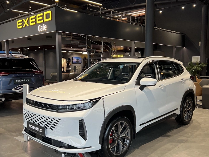 EXEED LX Premium 1.6 AMT 4WD (150 л.с.) Аструм (белый) фото 1